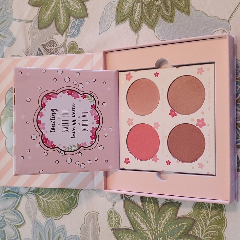 Blush and highlight palette